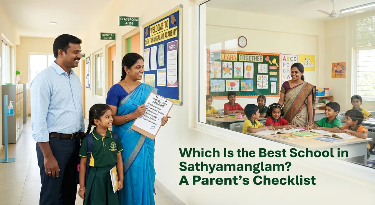 Which Is the Best School in Sathyamangalam? A Parent's Checklist