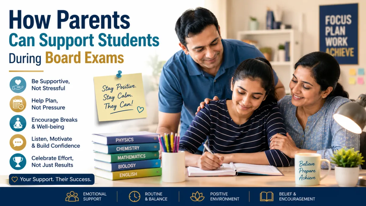 How Parents Can Support Students During Board Exams