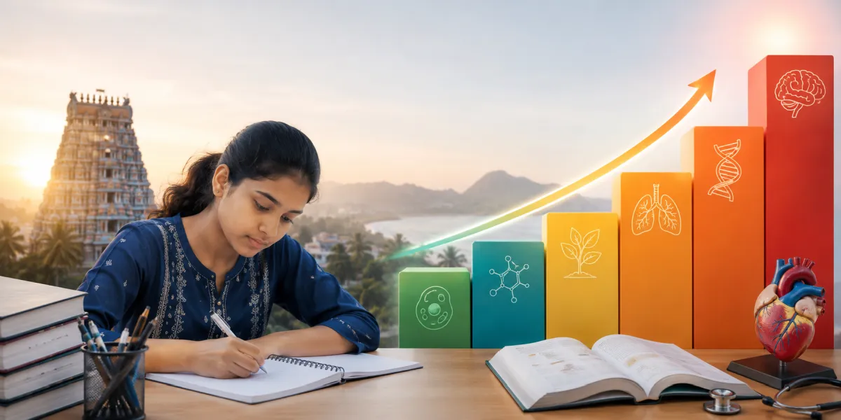 NEET Preparation Guide for Tamil Nadu Students: Topics Ranked Easy to Hard