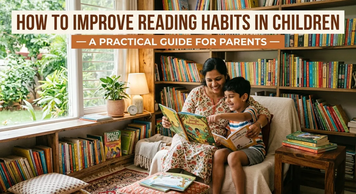 How to Improve Reading Habits in Children — A Practical Guide for Parents