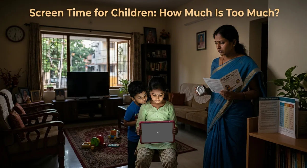 Screen Time for Children: How Much Is Too Much?