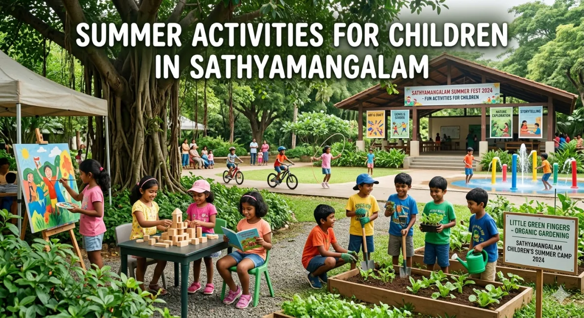 Summer Activities for Children in Sathyamangalam